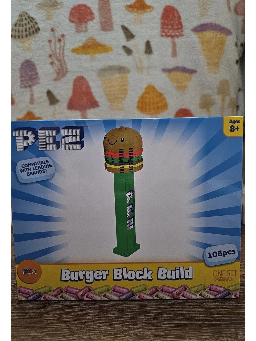 Pez building blocks - Burger